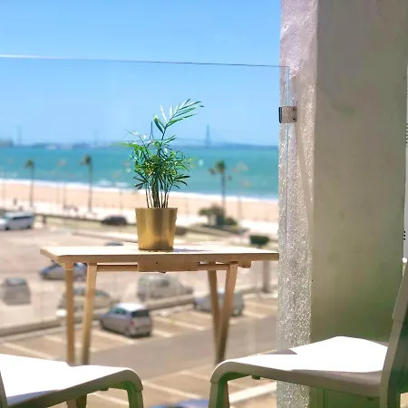 Valdelagrana Vistas Al Mar, Piscinas Primera Linea Cadiz El Puerto de Santa María Zewnętrze zdjęcie